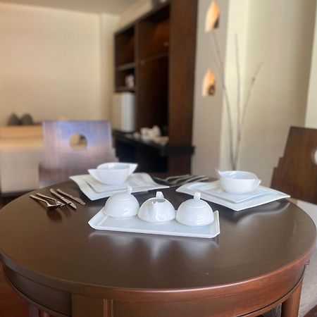 Patong Paragon Resort & Spa Sha Extra Plus Exterior foto A table set for breakfast at a hotel