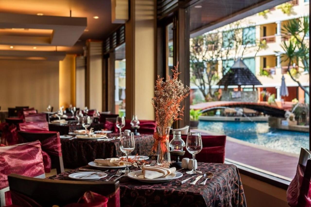 Patong Paragon Resort & Spa Sha Extra Plus Exterior foto The restaurant