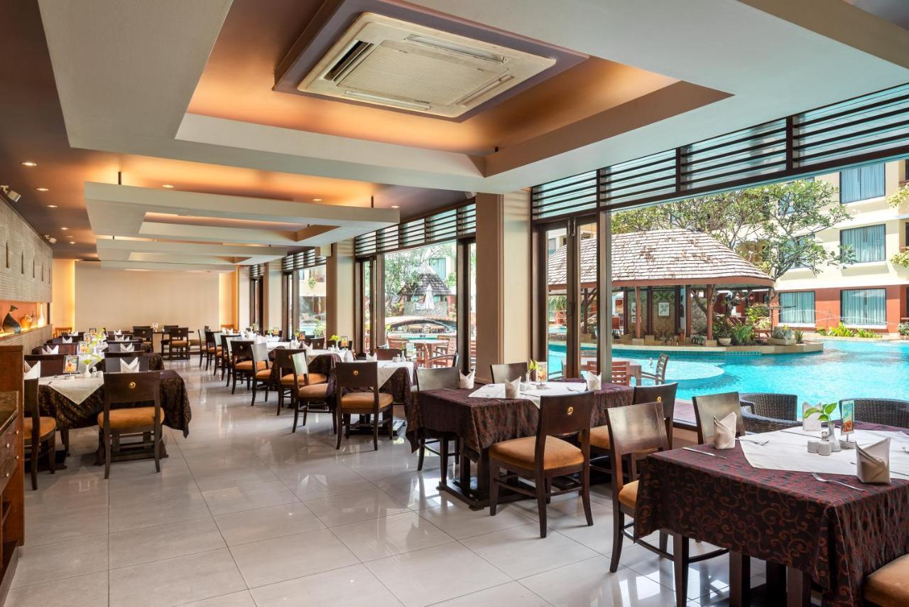 Patong Paragon Resort & Spa Sha Extra Plus Exterior foto The restaurant